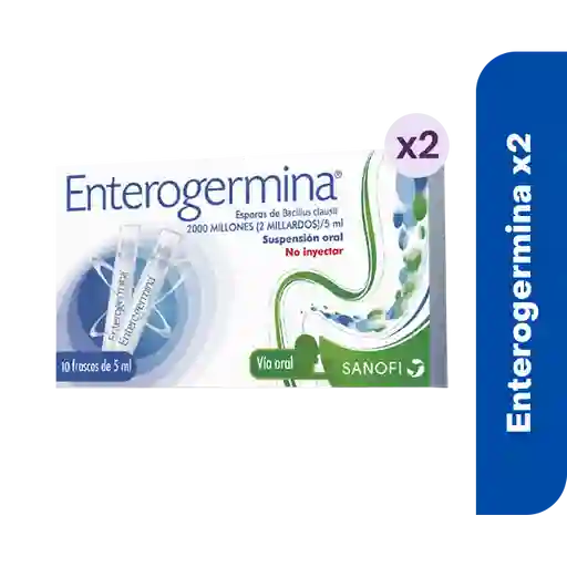 2 x Enterogermina