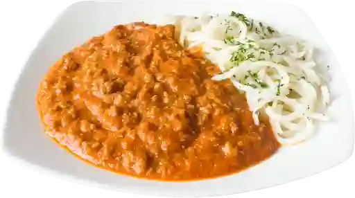 Spaguettis a la Bolonegsa