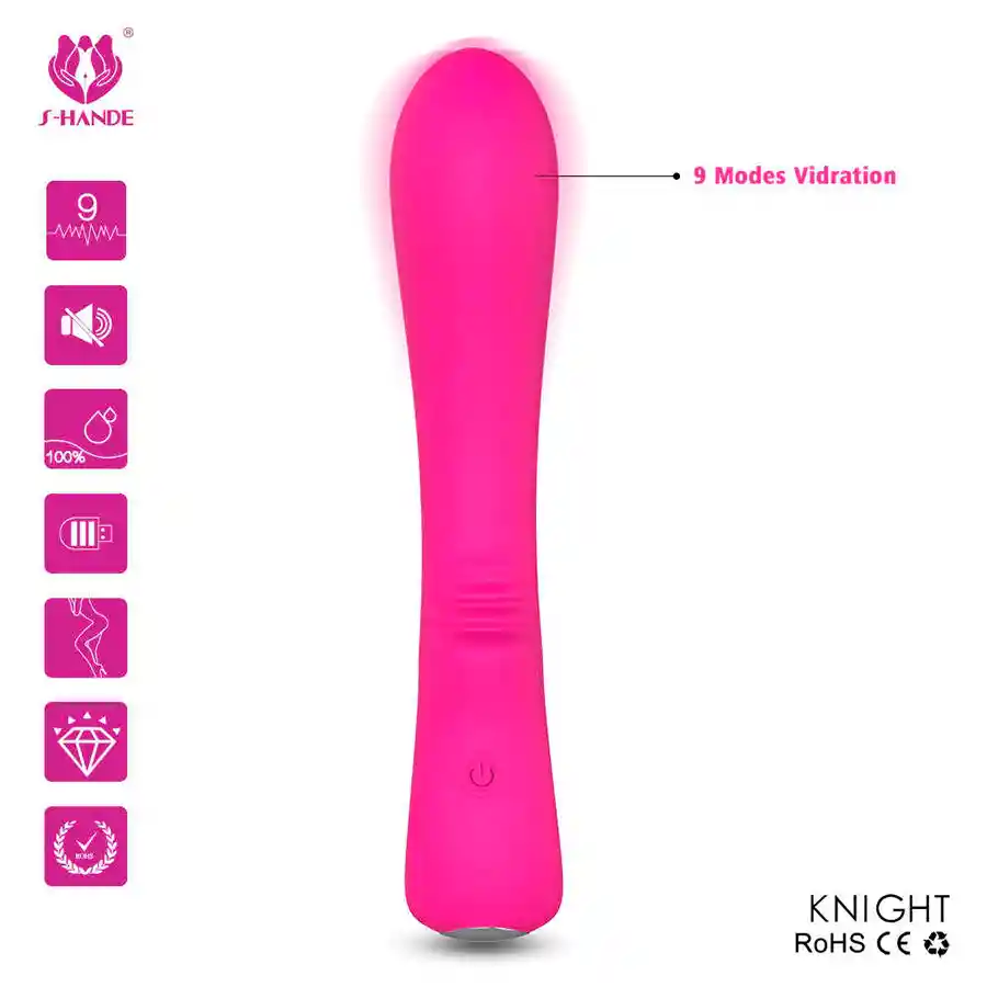 Knight Pink Vibrador Shande