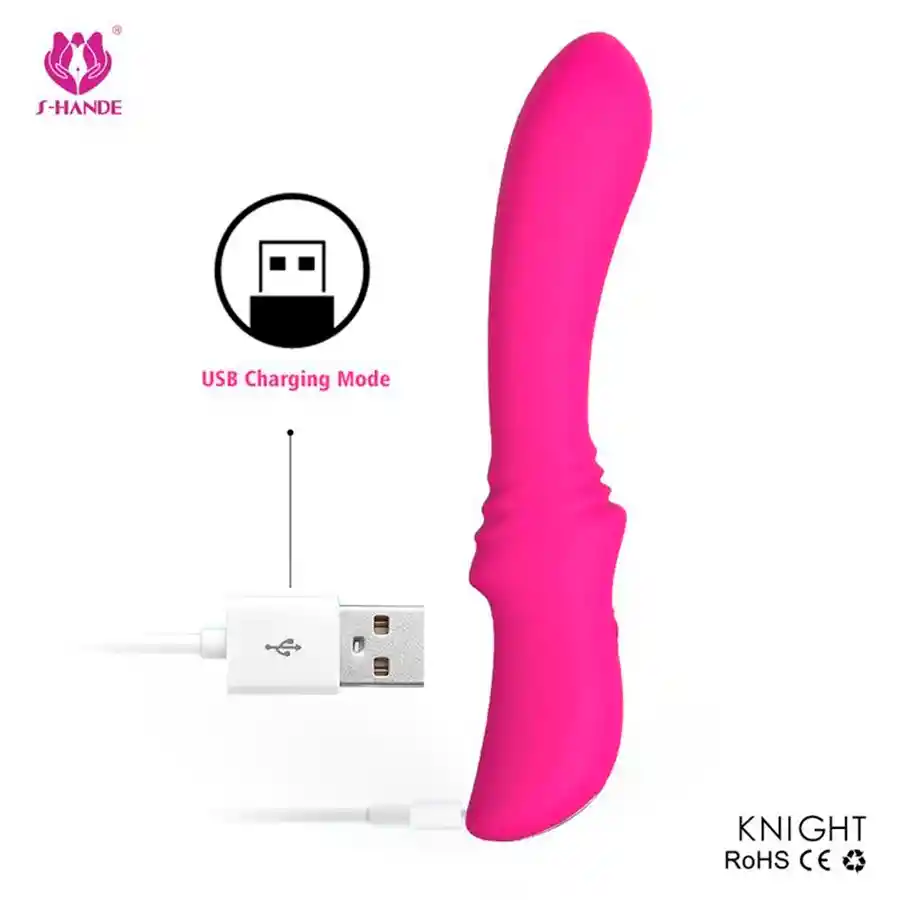 Knight Pink Vibrador Shande