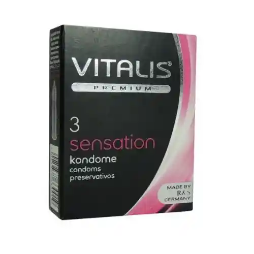 Vitalis Sensation X3 Condones