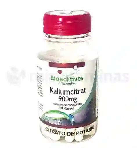 Citrato De Potasio Aleman Bioacktives 90 Capsulas