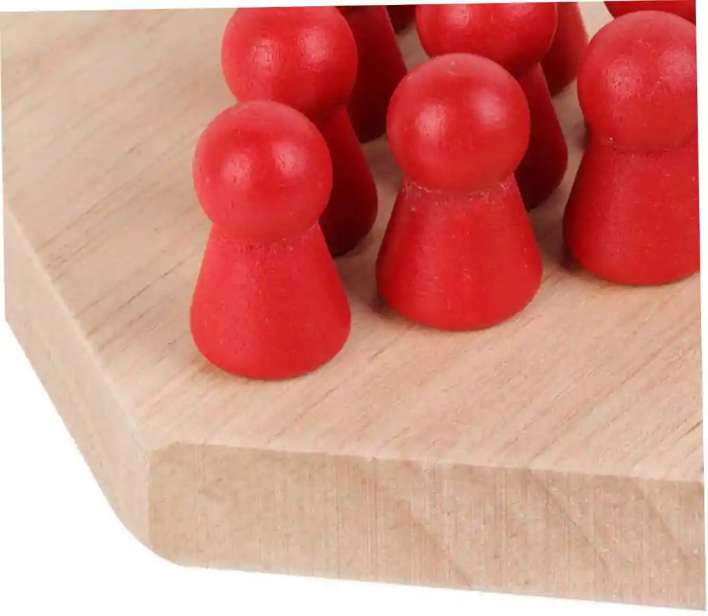 Damas Chinas Juego De Mesa Madera Estrategia Niños Adultos