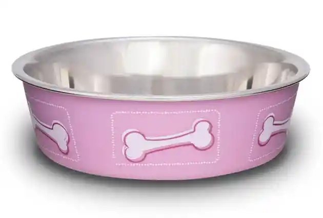 Comedero Huesos Rosado M