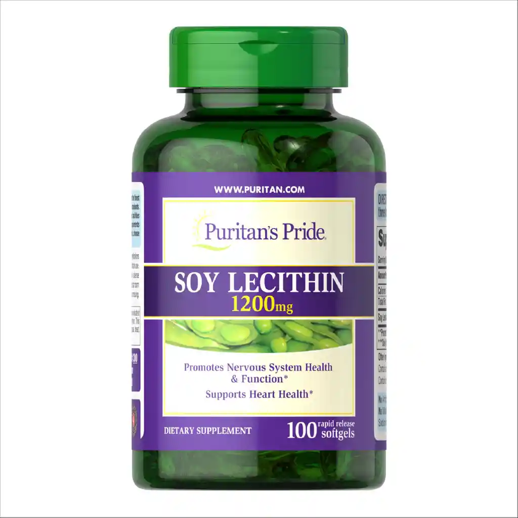 Lecitina De Soya – 1200 Mg 100 Sfg