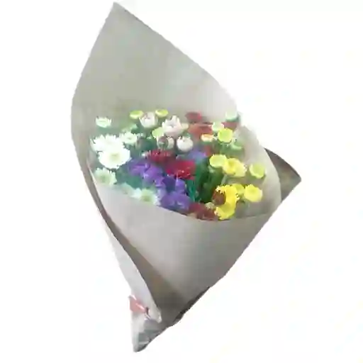 Bouquet Coquetas De Colores