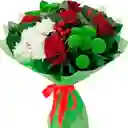 Bouquet Mixto Con Rosas