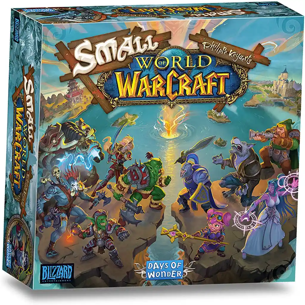 Juegos De Mesa Small World Of Warcraft Niños Adultos Español