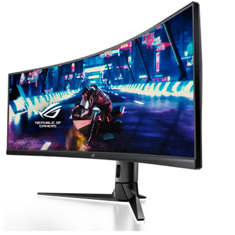 Asus Monitor Curvo Gamerrog Strix 49" Hdr Va Ultra-Wide Xg49Vq 4Ms (Gtg) 144Hz