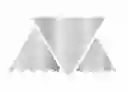 Set De Peines Triangulares Acero Inoxidable X 3