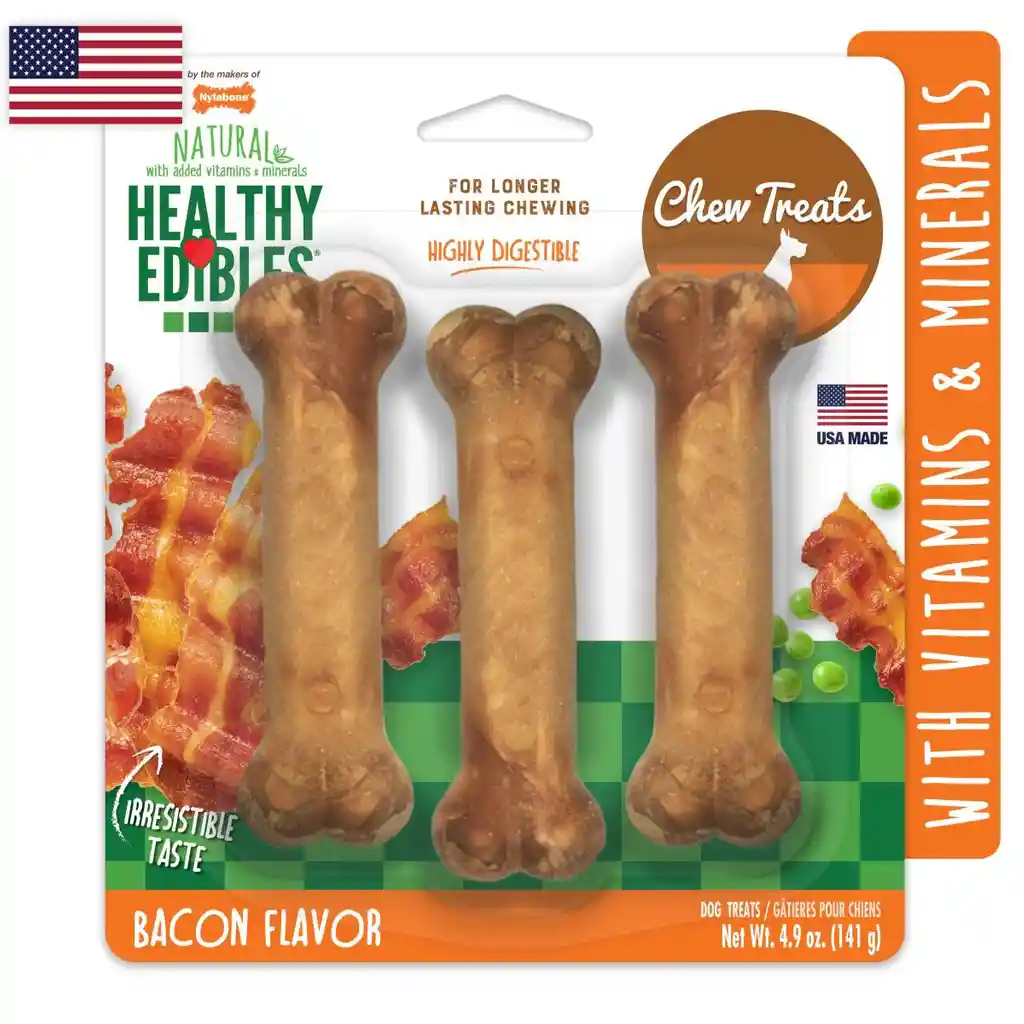 Nylabone Bacon 141gr X3und