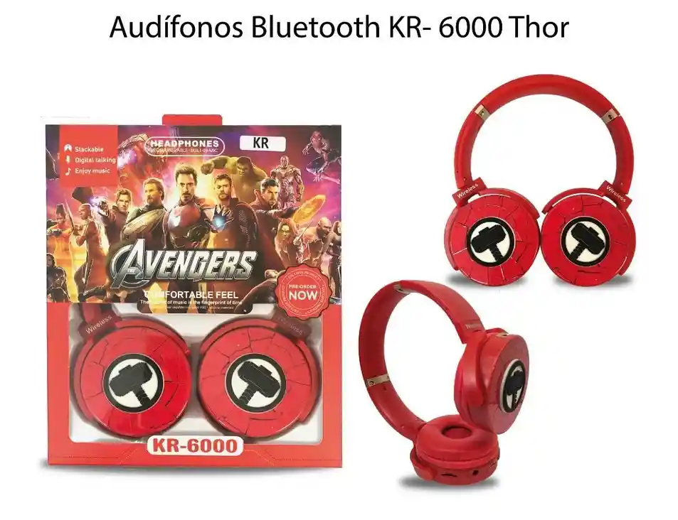 Diadema Disney Animada Kr-6000 Avengers