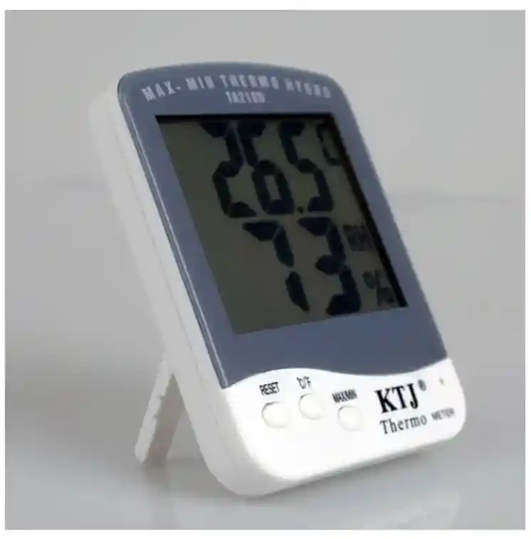 Termómetro Higrómetro Digital Reloj