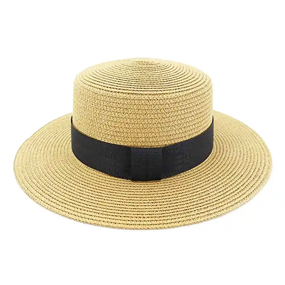 Pava Sombrero Mujer Dama Playa Cordobes Sol Gorro Fedora Uv