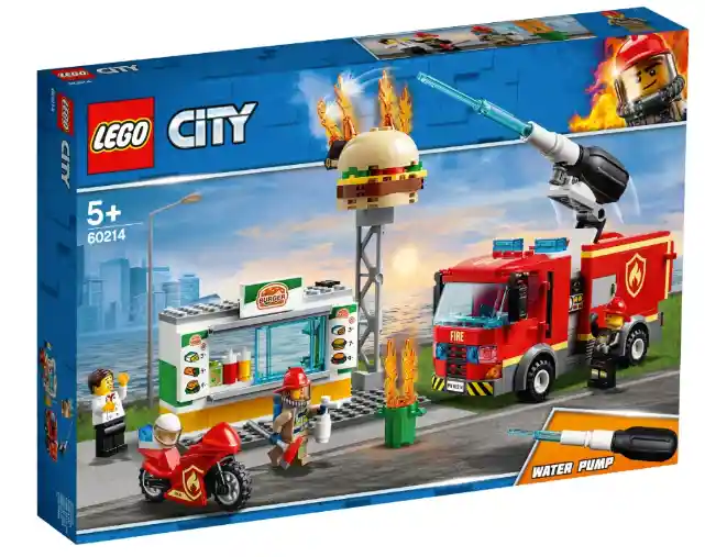 Lego Set De City Rescate Bar De Hamburguesas Favorito - 60214