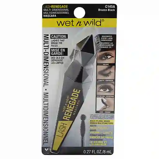 Wet N Wild Mascara de Pestañas Renegade Lash