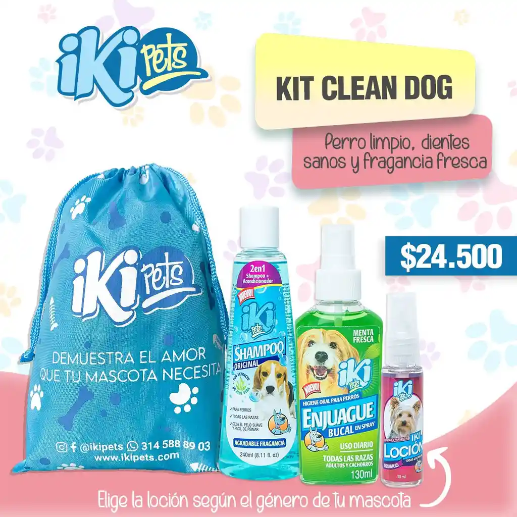 Kit Clean Dog Hembras