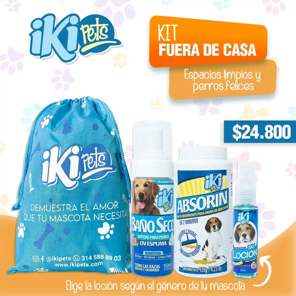 Kit Fuera De Casa Machos