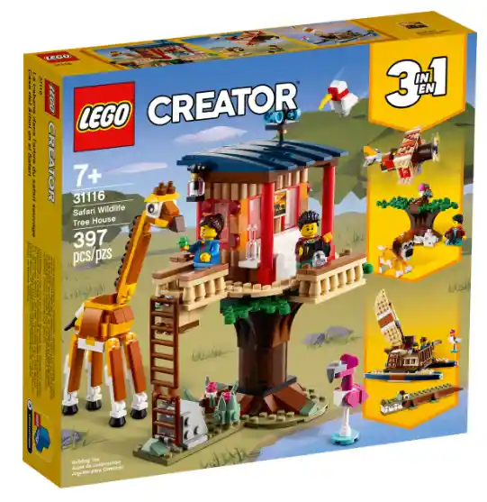 Lego Set De - Casa Del Arbol En El Safari 31116