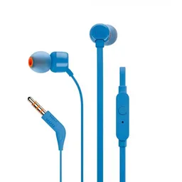 Jbl Audifonos Manos Librest110 In-Ear Cable 3.5Mm- Azul