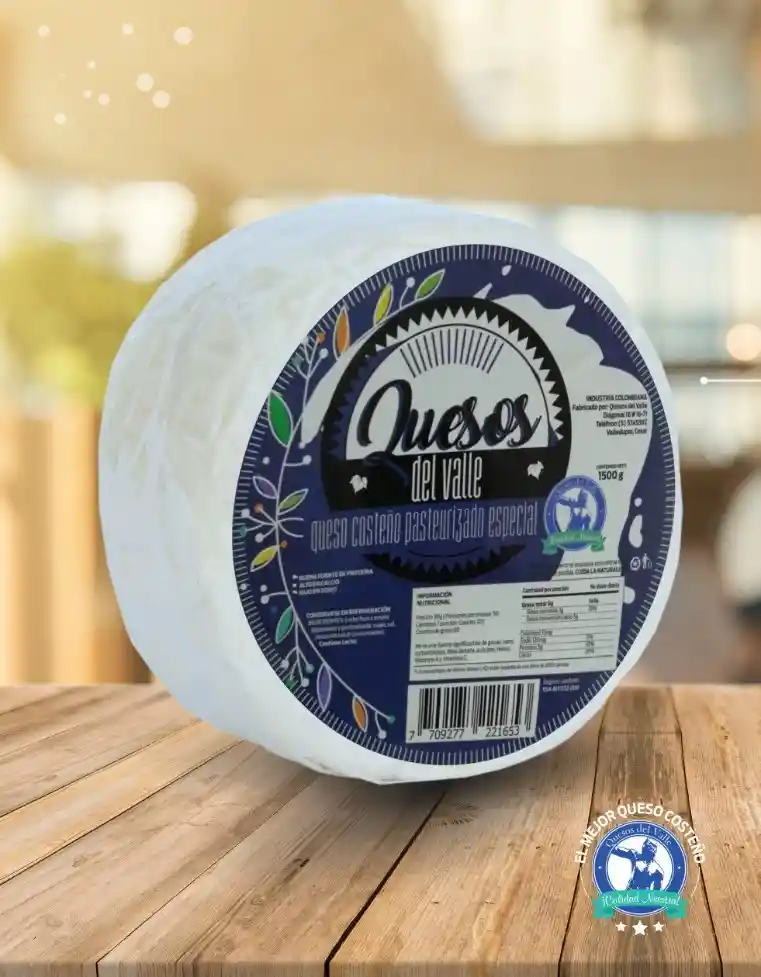 Queso Costeño Pasturizado Especial