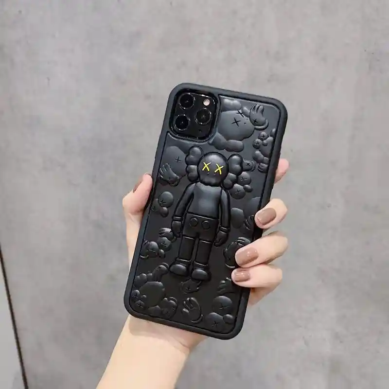 iPhone Estuche Para12 Pro Kaws Case Con Diseno