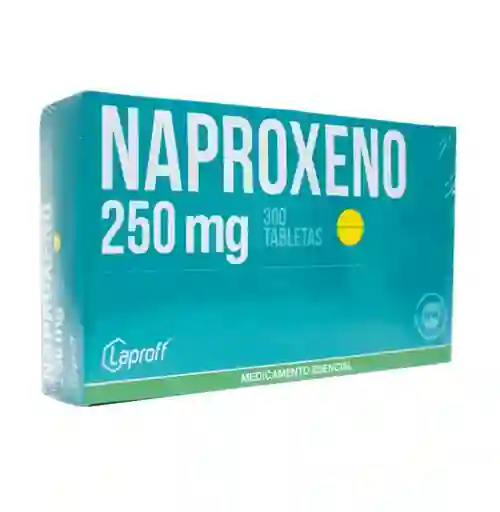 Naproxeno 250 Mg Blister Por 10 Tabletas Laproff