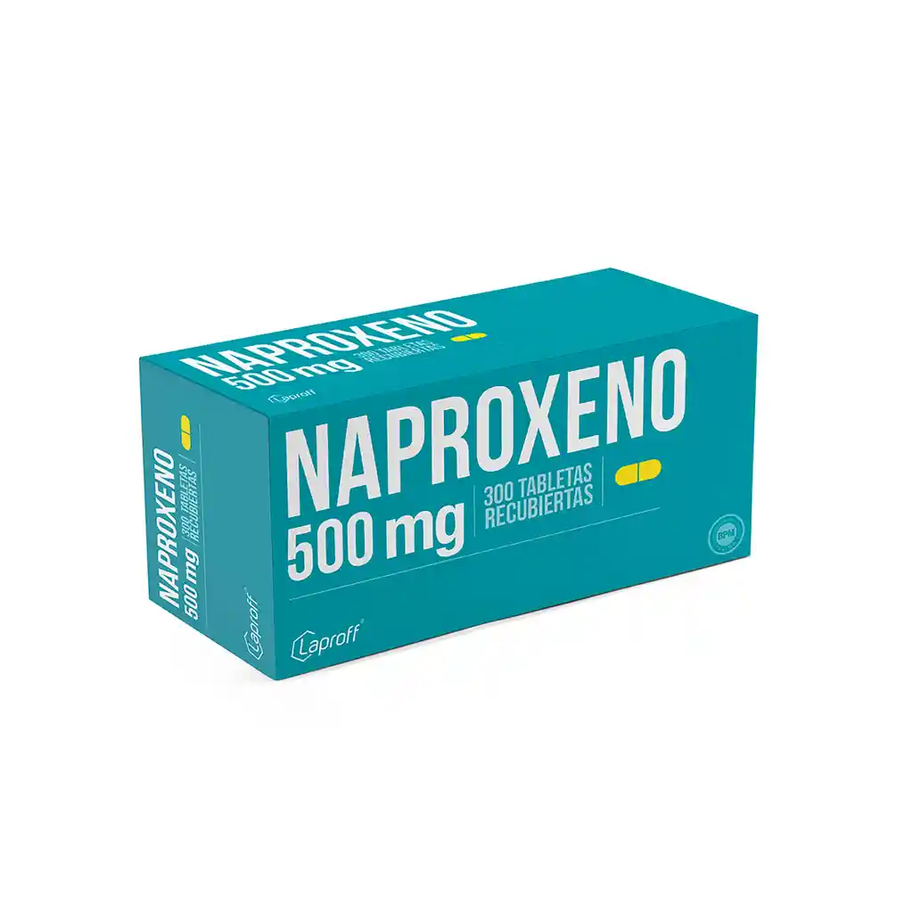 Laproff Naproxeno 500 Mg Blister Por 10 Tabletas