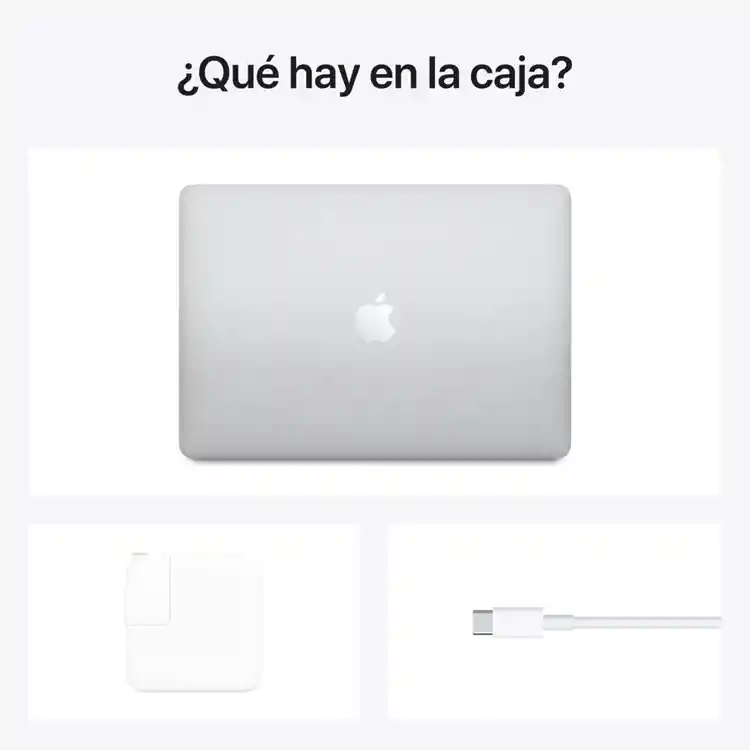 Macbook Air 13 - M1 8-core Cpu And 8-core Gpu - Español - 512gb - Plata