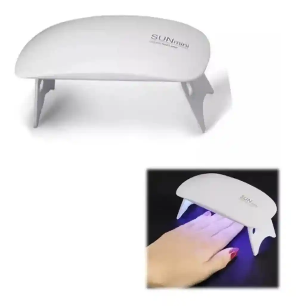 Mini Lampara Secado Uñas Uv + Led