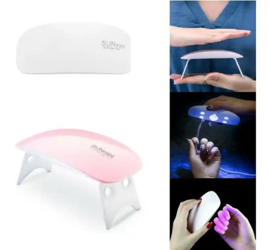 Mini Lampara Secado Uñas Uv + Led