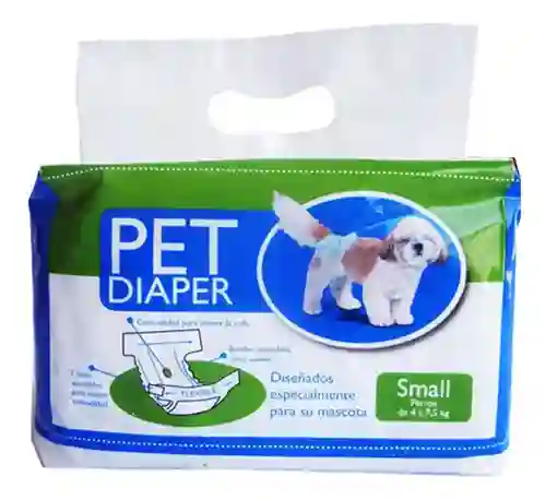 Pañal Pet Diaper S X 10 Und