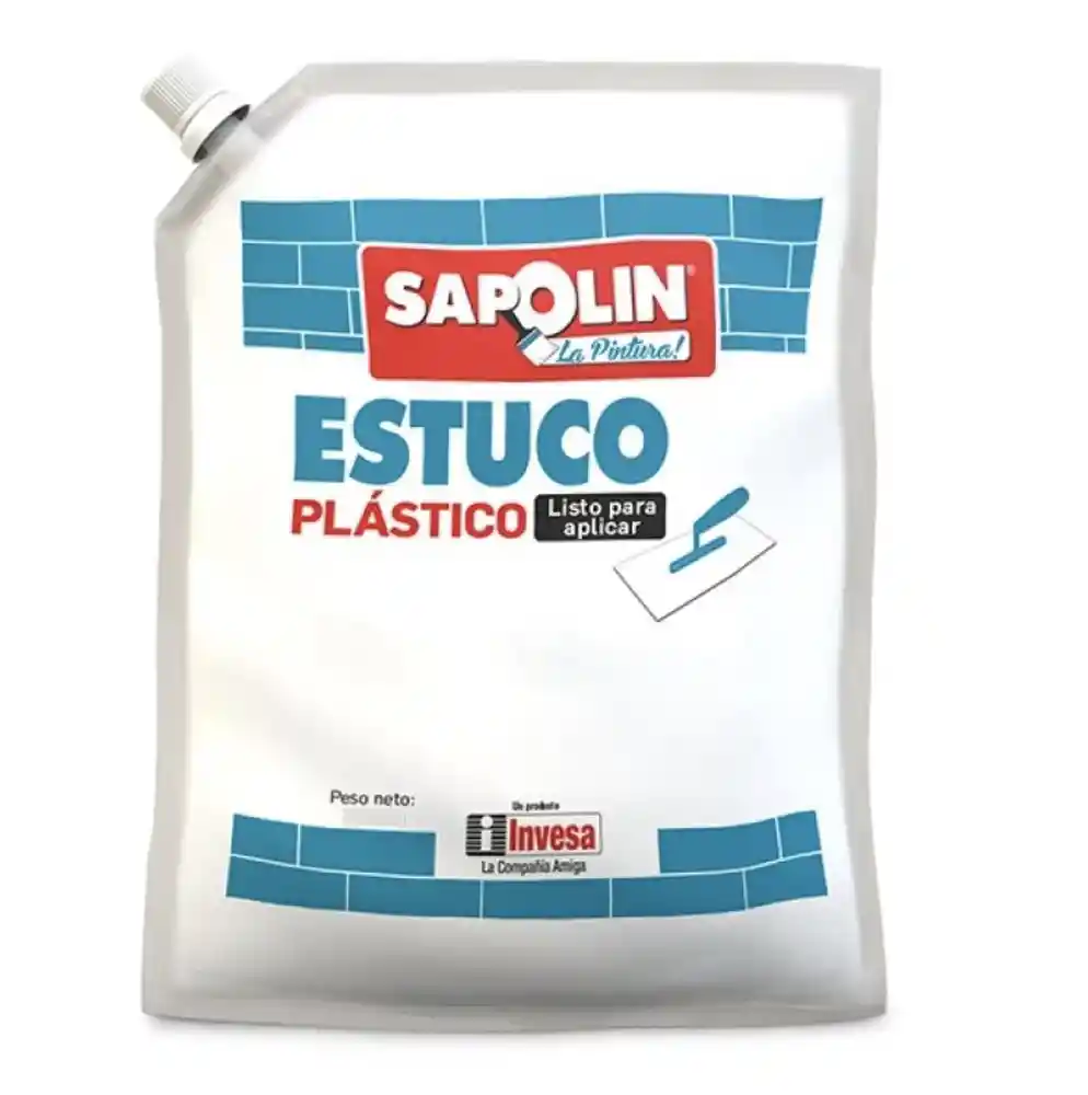 Estuco Interior Sapolin 500 Gr - Bolsita