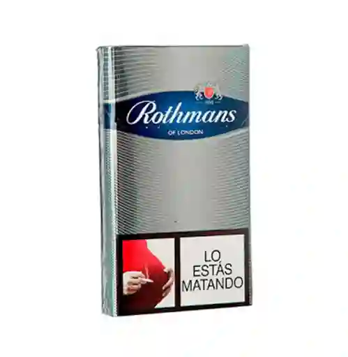 Rothmans Cigarrillos  Gris Paquete X 10 Und