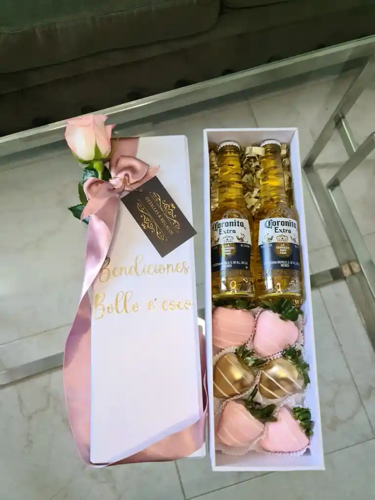 Caja De Lujo Coronitas - Hombre