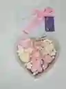 Caja Corazón Pequeño Conejo U Osito Teddy De Chocolate