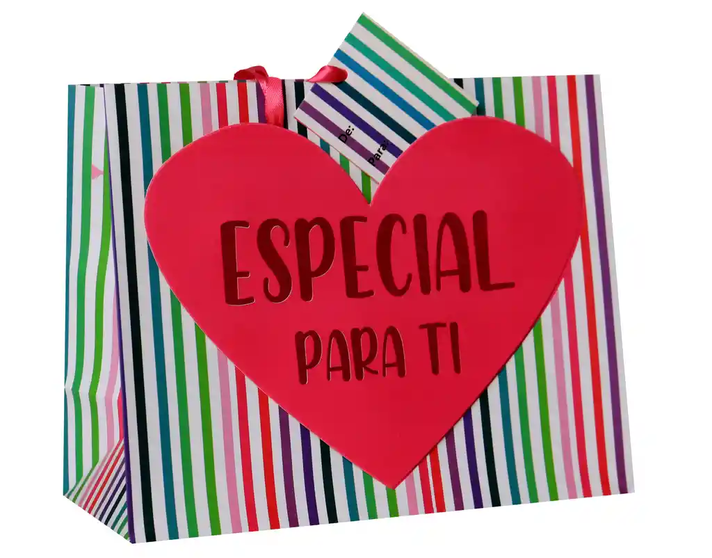 Bolsa De Regalo Premium Ds Mediana Especial Para Ti Mujer