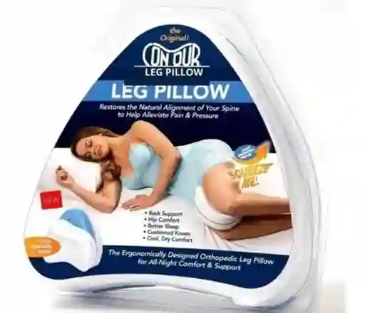 Par Almohada Entrepierna Leg Pillow Ortopédica X2 Unidad