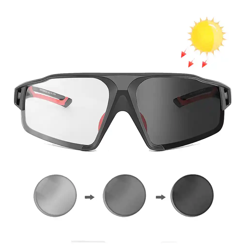 Gafas Fotocromáticas Rockbros Para Ciclismo Sp216bk