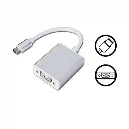 Adaptador Usb 3.1 Tipo C A Vga Alta Calidad