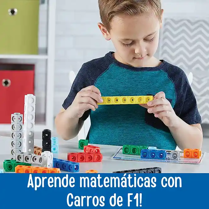 Juguete Didáctico Matemáticas Con Carros F1 Niños Steam