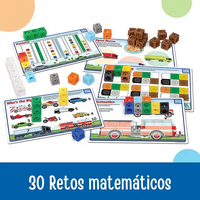 Juguete Didáctico Matemáticas Con Carros F1 Niños Steam