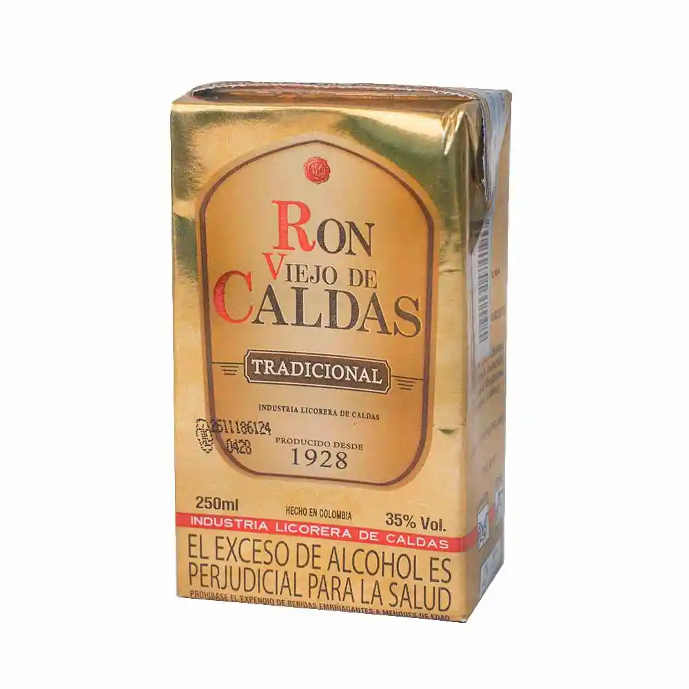  Ron Viejo De Caldas 250 Ml 