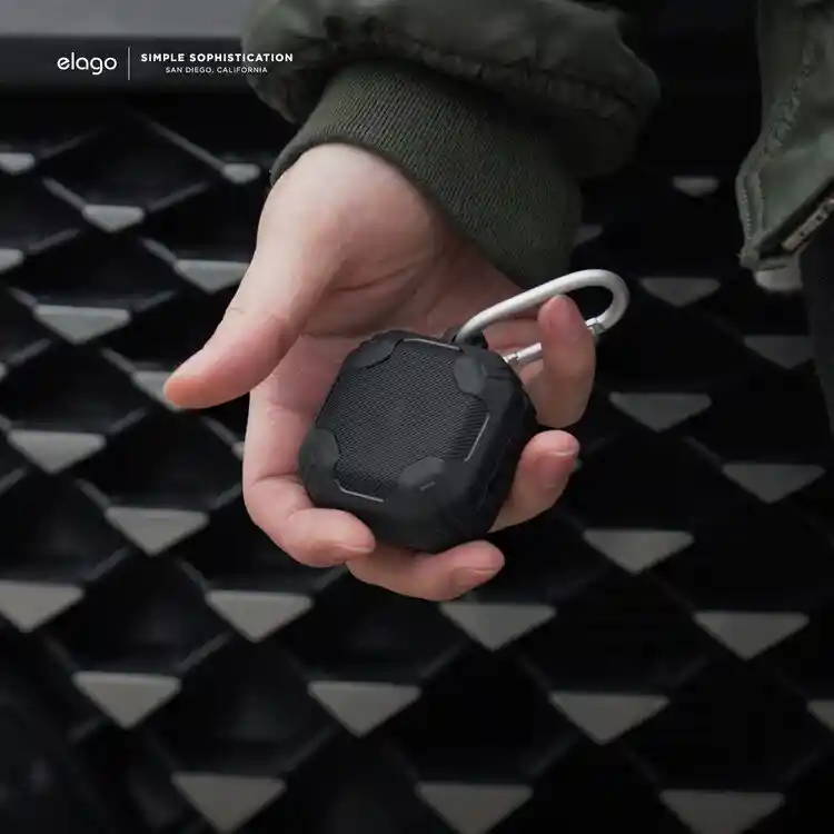 Elago Estuche Para Galaxy Buds 2 / Pro / Pro 2 / Live / Fe Armor En Negro