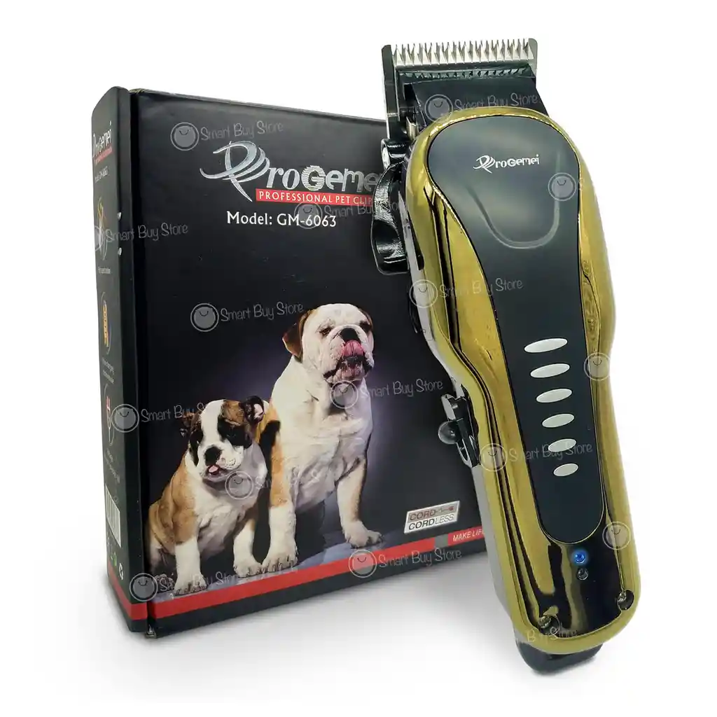 Máquina Peluquera Canina Perro Cortar Pelo Gemei 1023