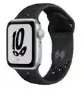 Apple Watch Nike Se Gps, 40mm Silver Aluminium Case With Pure Platinum/black Nike Sport Band - Regular