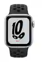 Apple Watch Nike Se Gps, 40mm Silver Aluminium Case With Pure Platinum/black Nike Sport Band - Regular