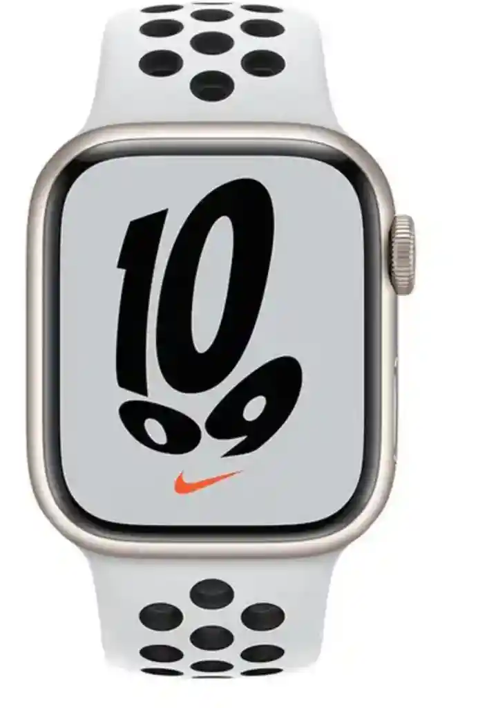 Apple Watch Nike Sport Watch S7 Gps (41mm) - Blanco - Correa Nike Sport Plata