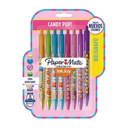 Paper Mate Esferoscandy Pop X8