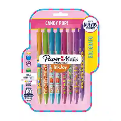 Paper Mate Esferoscandy Pop X8